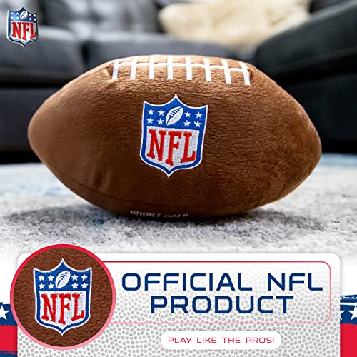 Franklin Sports NFL Plush Football – Soft 12-Inch Toy for Kids with Embroidered Play Routes