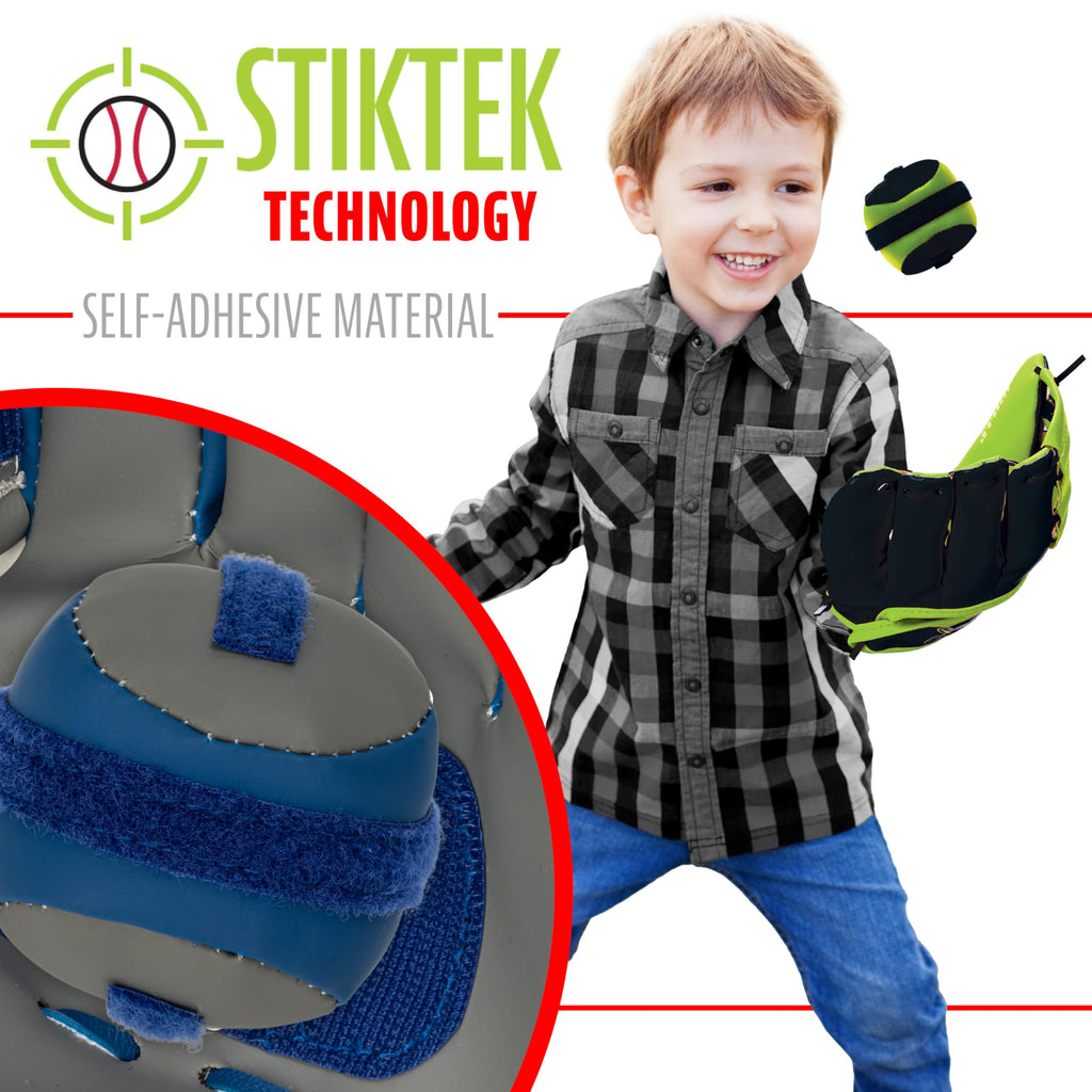 Franklin Sports Teeball Glove and Ball Set for Toddlers – 8" Right Hand Throw, Soft Foam