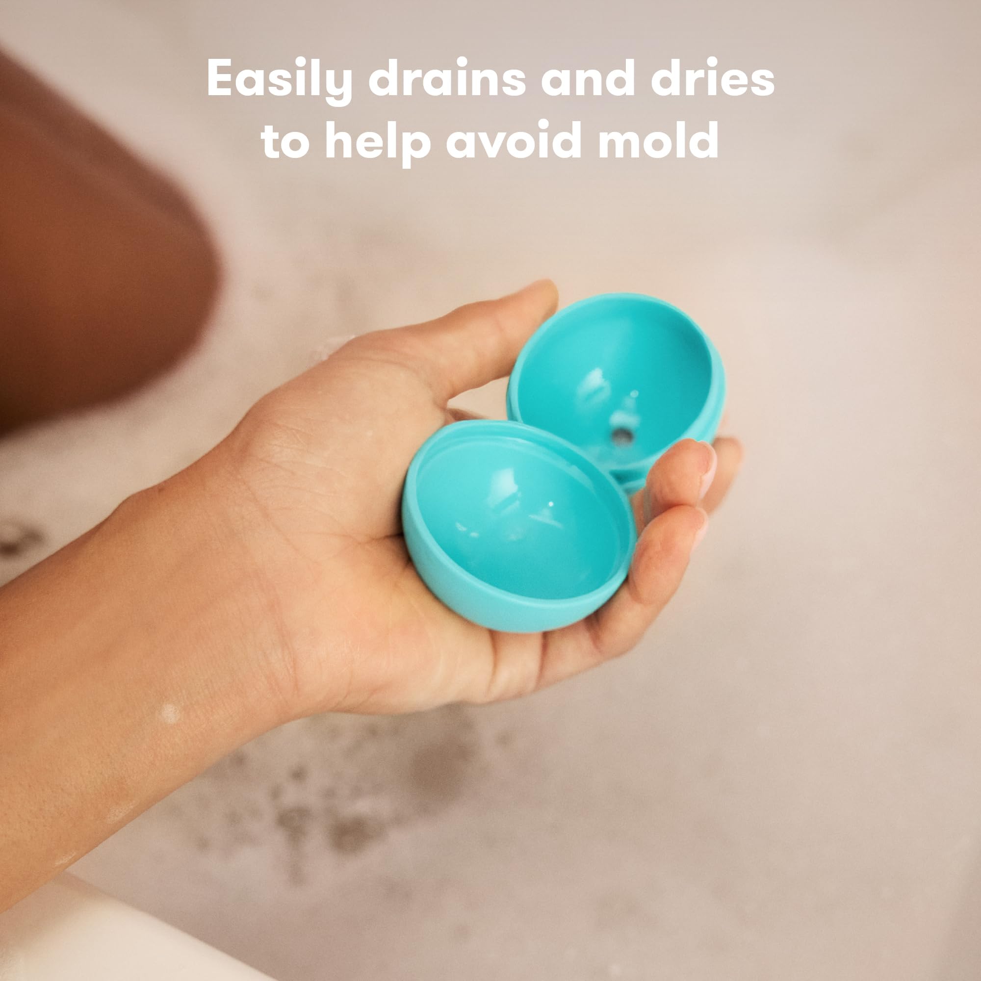 Frida Baby Stack + Pour Bath Tower - Bath Toy for Toddlers, Stacking Rings with Scoop, Ages 12+ Months
