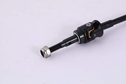 Front Universal CVD Drive Shaft for 1/10 Axial SCX10 II 90046 90047 RC Crawler Car