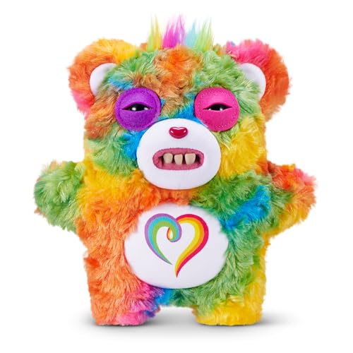 Fuggler Care Bears Togetherness Bear 9-Inch Plush – Funny Ugly Monster Stuffed Animal with Human-Like Teeth by ZURU
