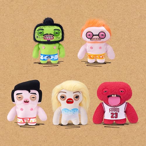 Fuggler Fugg Stars 9-Inch Plush Toy (Rhymer Mcslimer) – Funny Ugly Monster with Human Teeth by ZURU