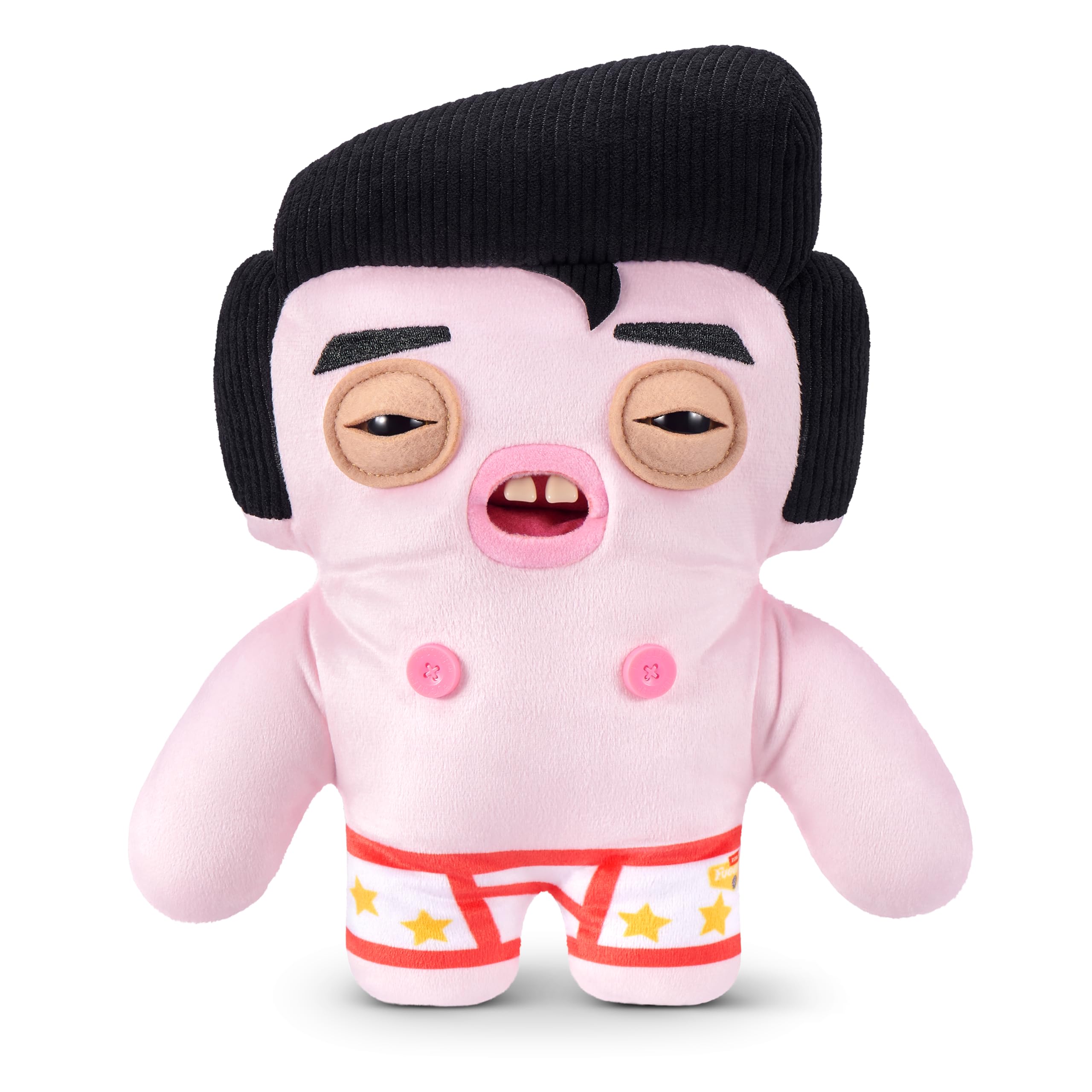 Fuggler Fugg Stars Greazee – 9-Inch Soft Plush with Human-Like Teeth, Ages 4+ Collectible