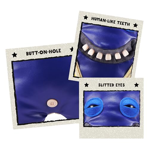 Fuggler Gold Fuggs Shameless Goof Mankini Plush - 9" Funny Ugly Monster Collectible