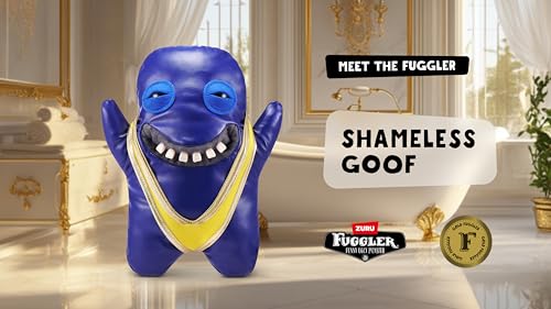 Fuggler Gold Fuggs Shameless Goof Mankini Plush - 9" Funny Ugly Monster Collectible