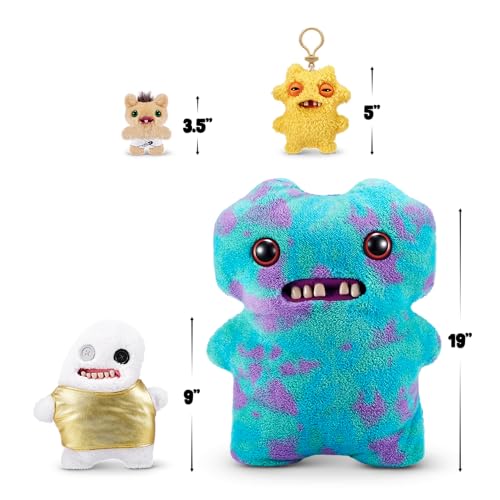 Fuggler Gold Fuggs Splodge Tank Top 9" Plush – Funny Ugly Monster Collectible by ZURU
