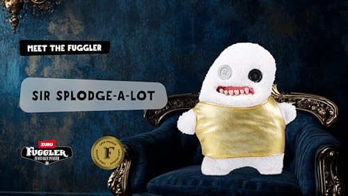 Fuggler Gold Fuggs Splodge Tank Top 9" Plush – Funny Ugly Monster Collectible by ZURU