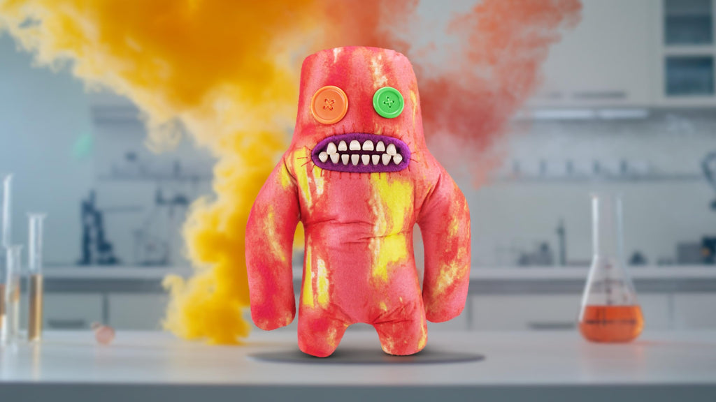 Fuggler Laboratory Misfits Sasquoosh Plush - 9" Soft Ugly Monster Collectible Toy