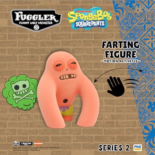Fuggler Series 2 Farting Figure Patrick – Sensor-Activated Noisy Collectible