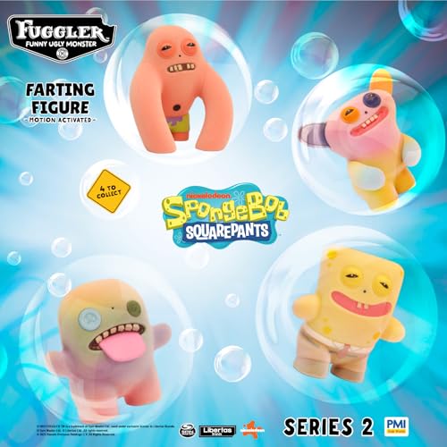 Fuggler Series 2 Farting Figure – Sensor-Activated Noisy Collectible (SpongeBob)