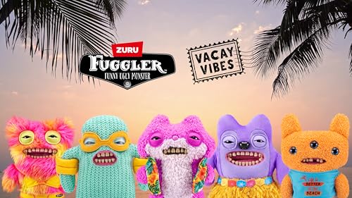 Fuggler Vacay Vibes Reek-O Orange 9" Plush – Funny Ugly Monster Toy
