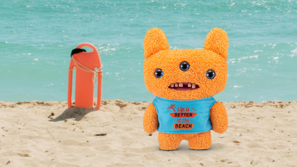 Fuggler Vacay Vibes Reek-O Orange 9" Plush – Funny Ugly Monster Toy