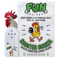 FUN delivery Hidden Rooster Prank Device – Realistic Crow Sound, Ten-Minute Intervals, Adhesive Backing