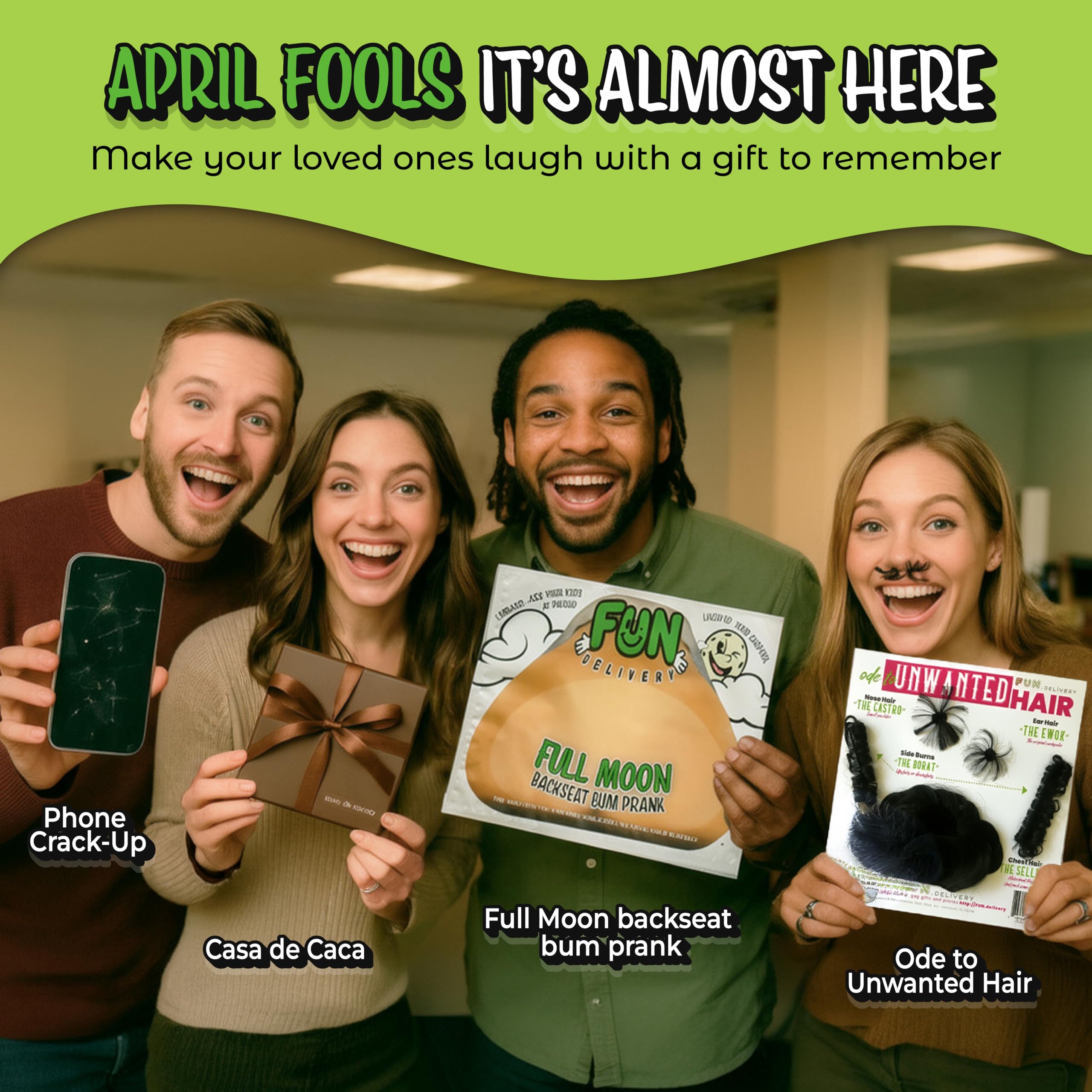FUN delivery Recordable Prank Device – Hide Your Own Sound for Stealth Pranks