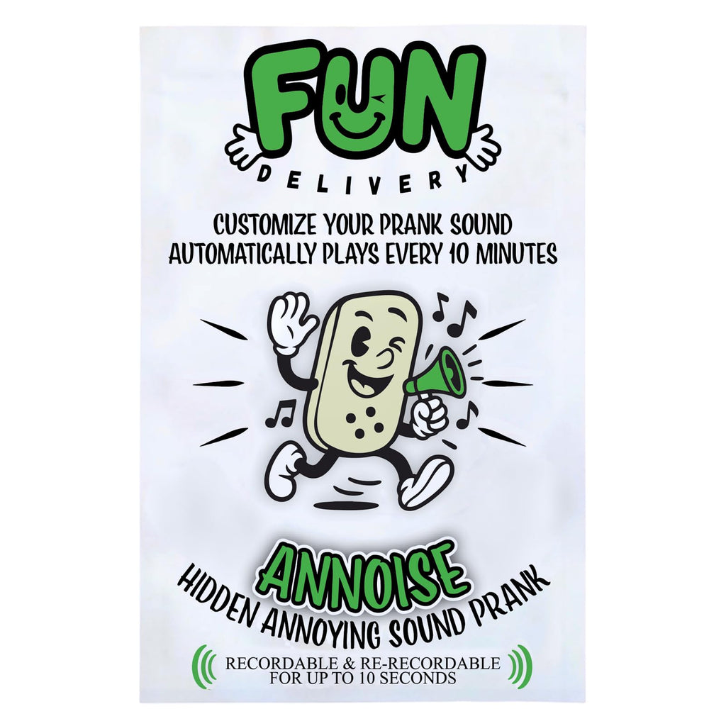 FUN delivery Recordable Prank Device – Hide Your Own Sound for Stealth Pranks