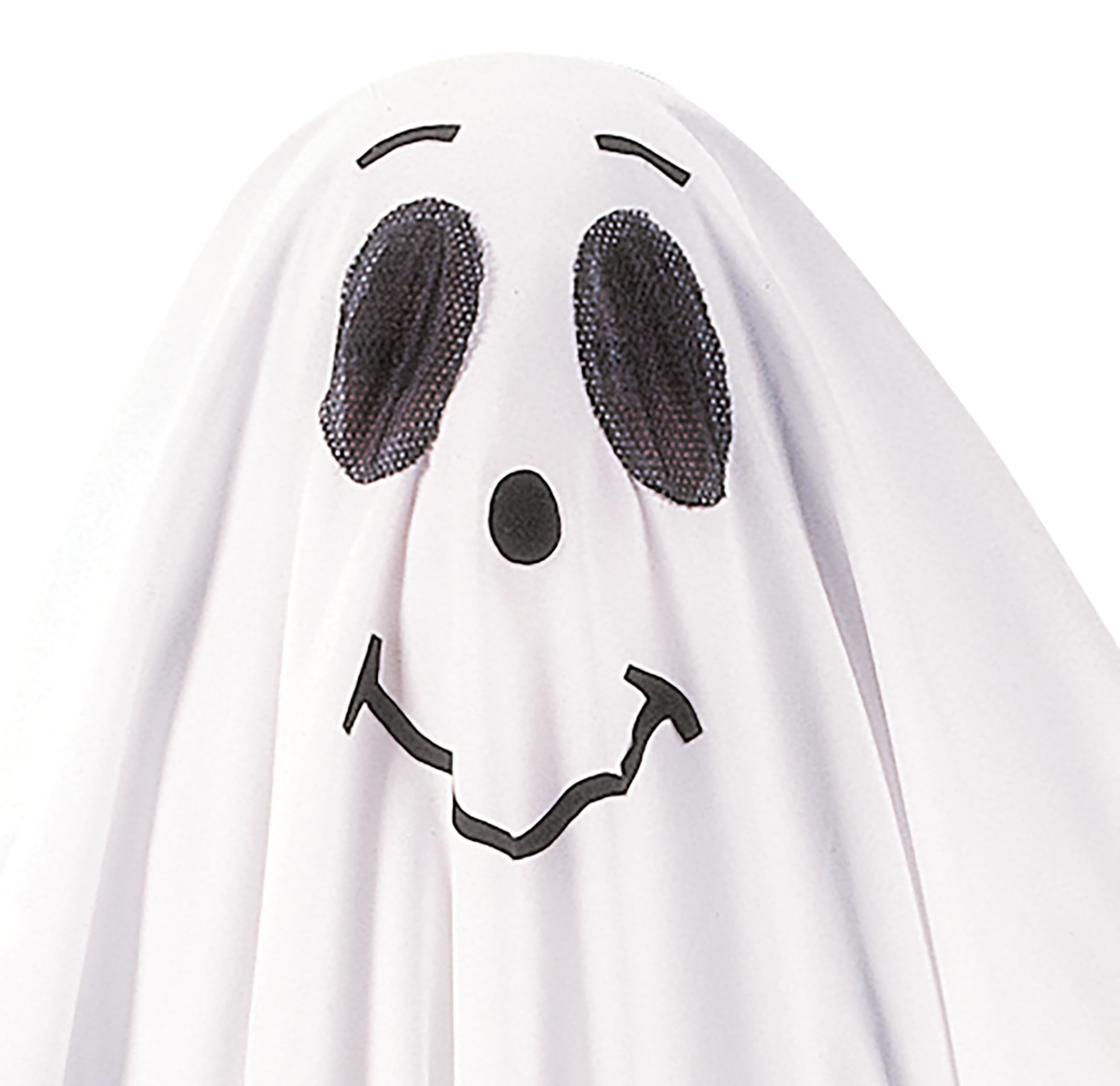 Fun World Kids Friendly Ghost Costume with Polka Dot Patches