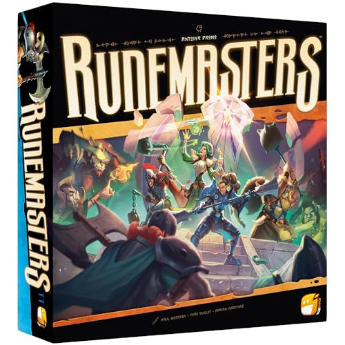 Funforge Runemasters Cooperative Board Game: Dark Fantasy Tower Defense for 1-4 Players, Ages 8+