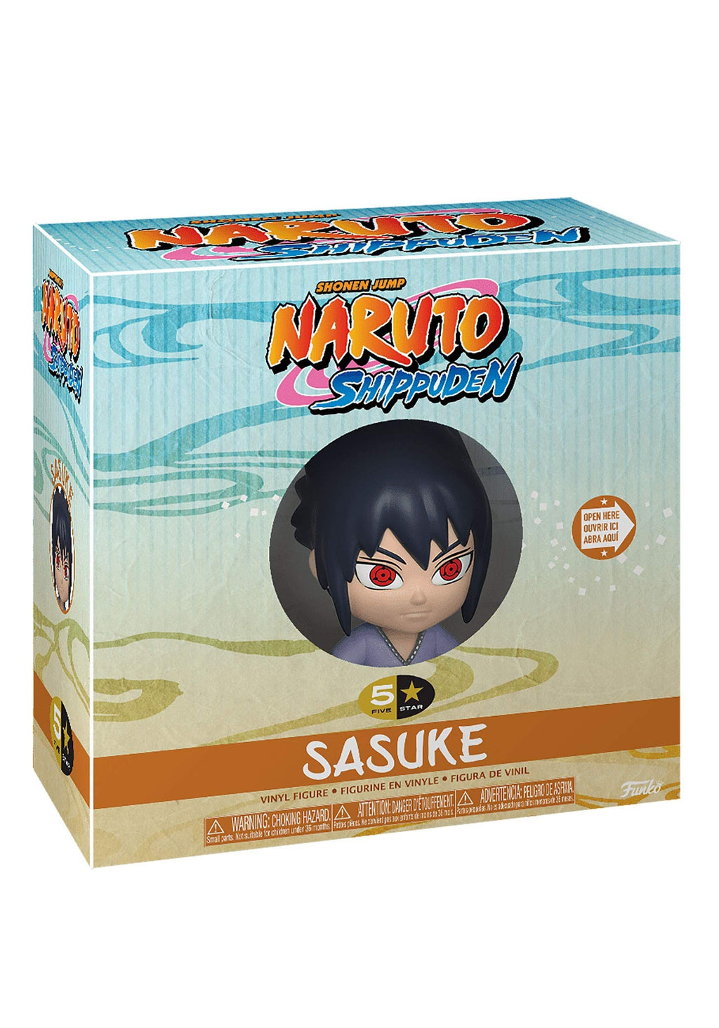 Funko 5 Star Naruto Sasuke Vinyl Figure – 3-Inch Collectible