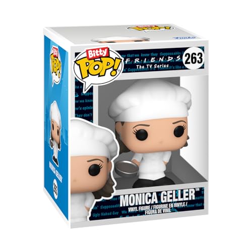 Funko Bitty POP! Friends 4-Pack: Phoebe, Monica, Chandler & Mystery Mini Figure with Display Case