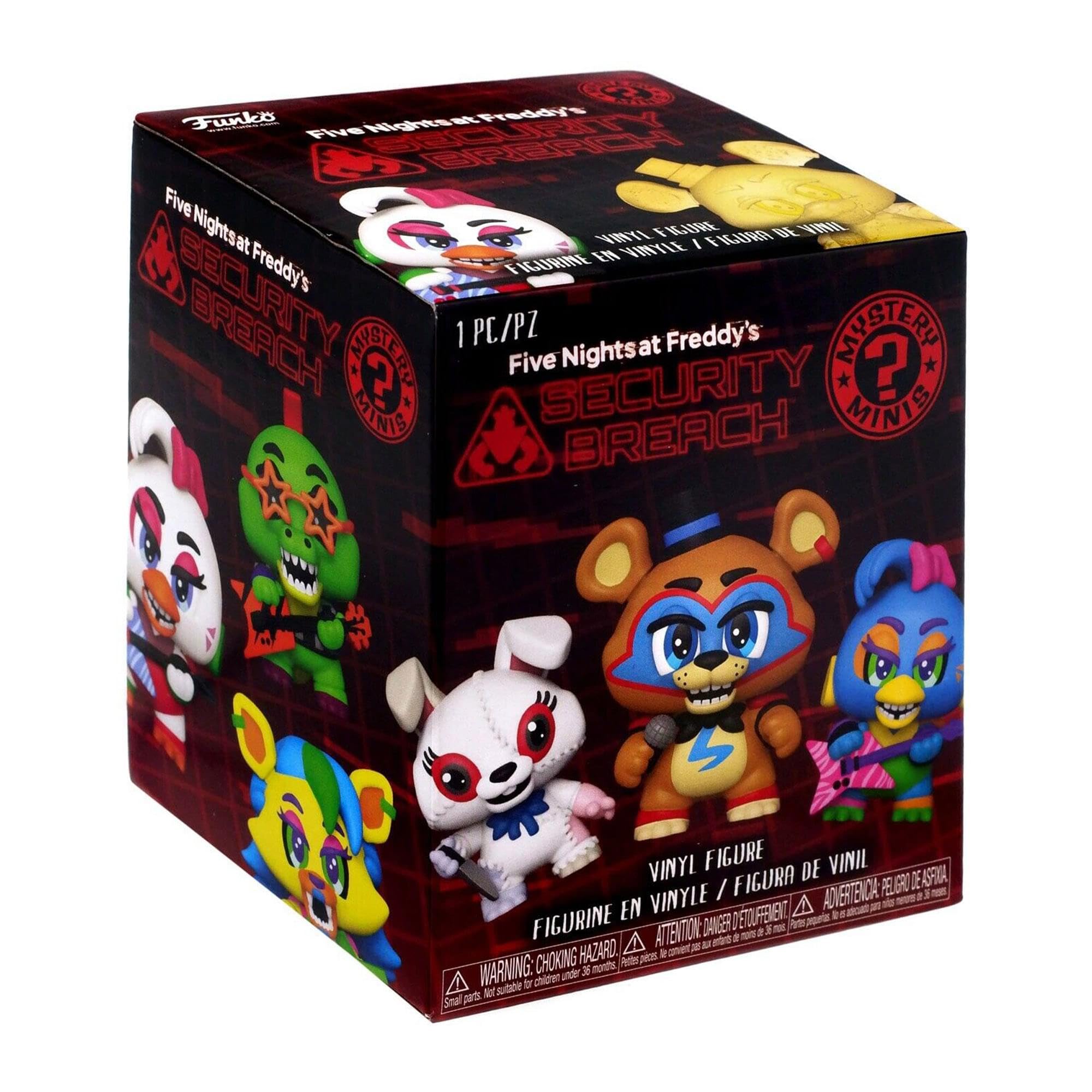 Funko Five Nights at Freddy's: Security Breach Mystery Mini - One Random Vinyl Figure, 3-Inch Collectible