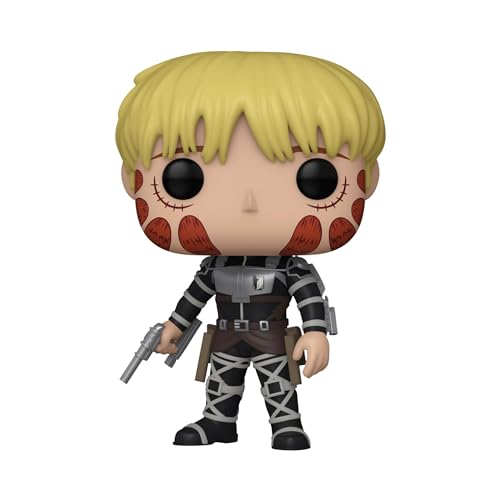 Funko Pop! Attack on Titan Armin Arlert Vinyl Figure – 3.75-Inch Collectible with 1-in-6 Chance for Rare Chase Variant