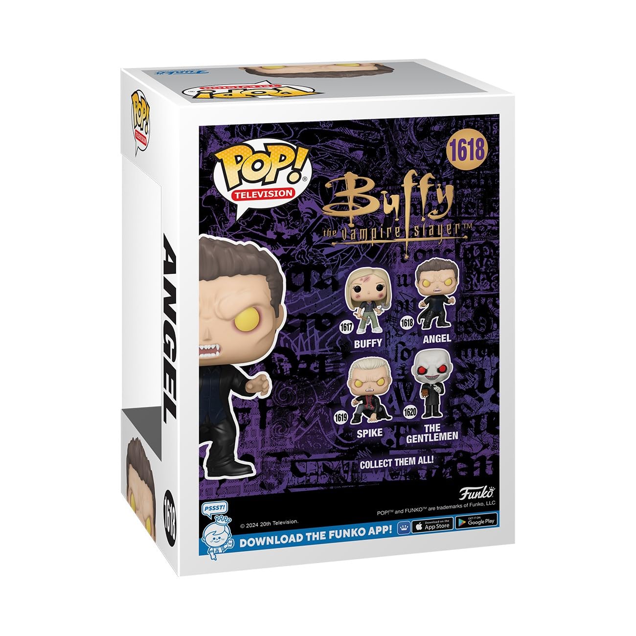 Funko Pop BTVS Angelus Vampire Vinyl Figure - Buffy the Vampire Slayer Collectible