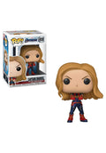 Funko Pop Captain Marvel (Avengers Endgame) Vinyl Figure - 3.75 Inches Tall - Collectible Bobblehead