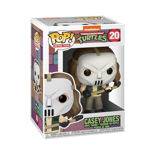 Funko Pop! Casey Jones (Teenage Mutant Ninja Turtles) – Retro Toys Vinyl Figure, 3.75 inches