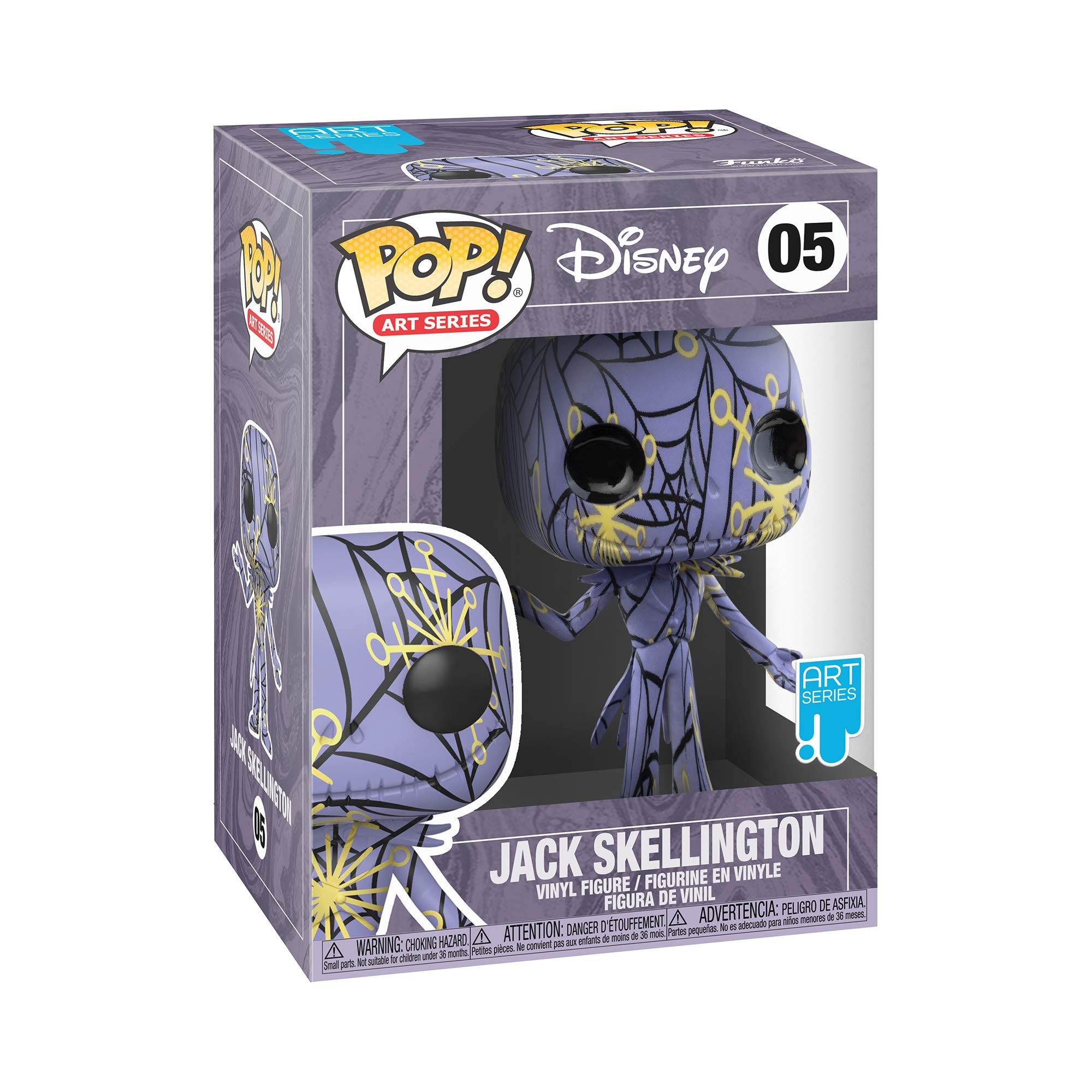 Funko Pop! Disney: The Nightmare Before Christmas Jack Skellington Artist's Series with Protector Case
