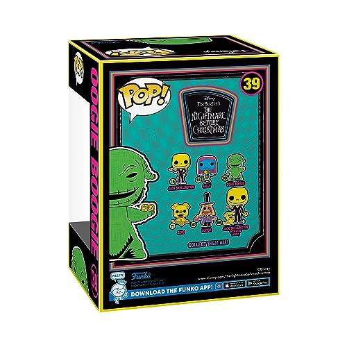Funko Pop! Disney: The Nightmare Before Christmas Oogie Boogie (Blacklight) Vinyl Figure