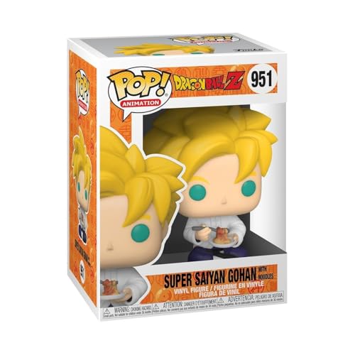 Funko Pop! Dragon Ball Z: SS Gohan with Noodles Vinyl Figure – 3.75-Inch Collectible