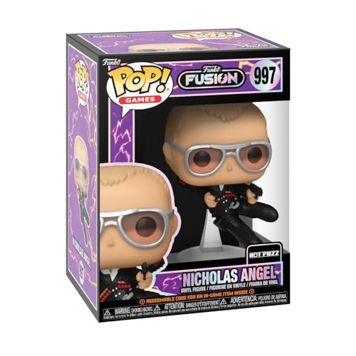 Funko Pop! Fusion: Nicholas Angel (Hot Fuzz) - 3.75-Inch Vinyl Figure with Game Code