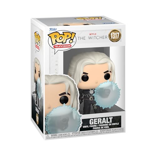 Funko POP! Geralt with Shield - The Witcher Collectible Vinyl Figure, 3.75 inches