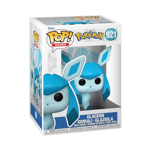 Funko Pop! Glaceon Vinyl Figure – 3.75-Inch Pokemon Collectible