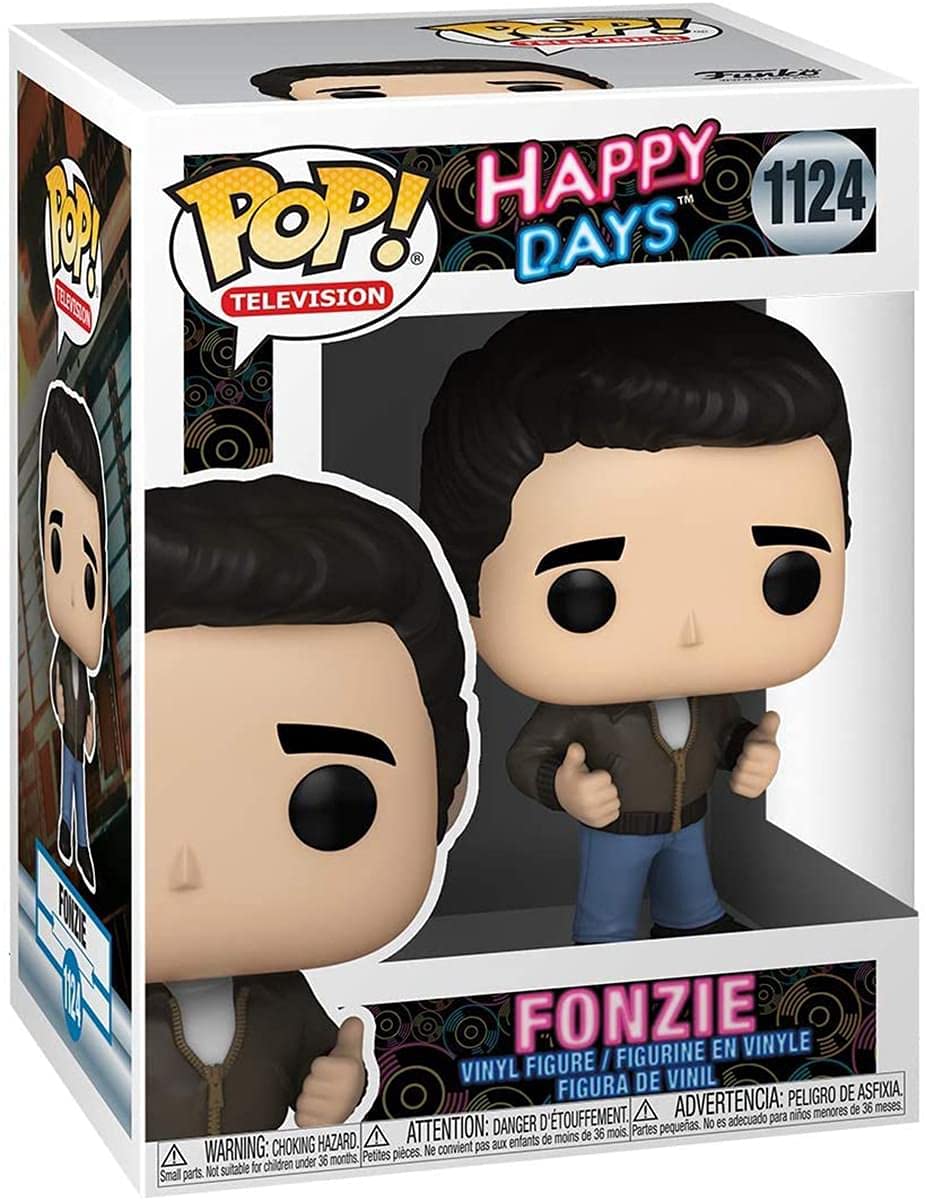 Funko Pop! Happy Days - Fonzie Vinyl Figure, 3.75-Inch Collectible
