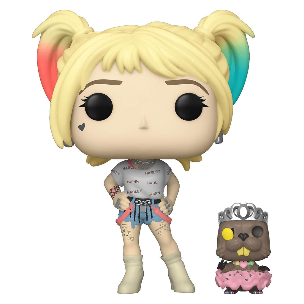 Funko Pop! Heroes: Birds of Prey Harley Quinn with Beaver Vinyl Figure