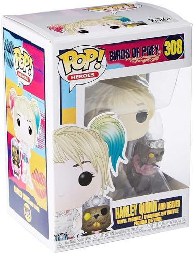Funko Pop! Heroes: Birds of Prey Harley Quinn with Beaver Vinyl Figure