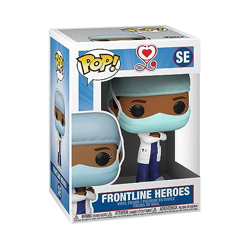 Funko Pop! Heroes: Female Hospital Worker #2 – Tribute to Frontline COVID-19 Workers