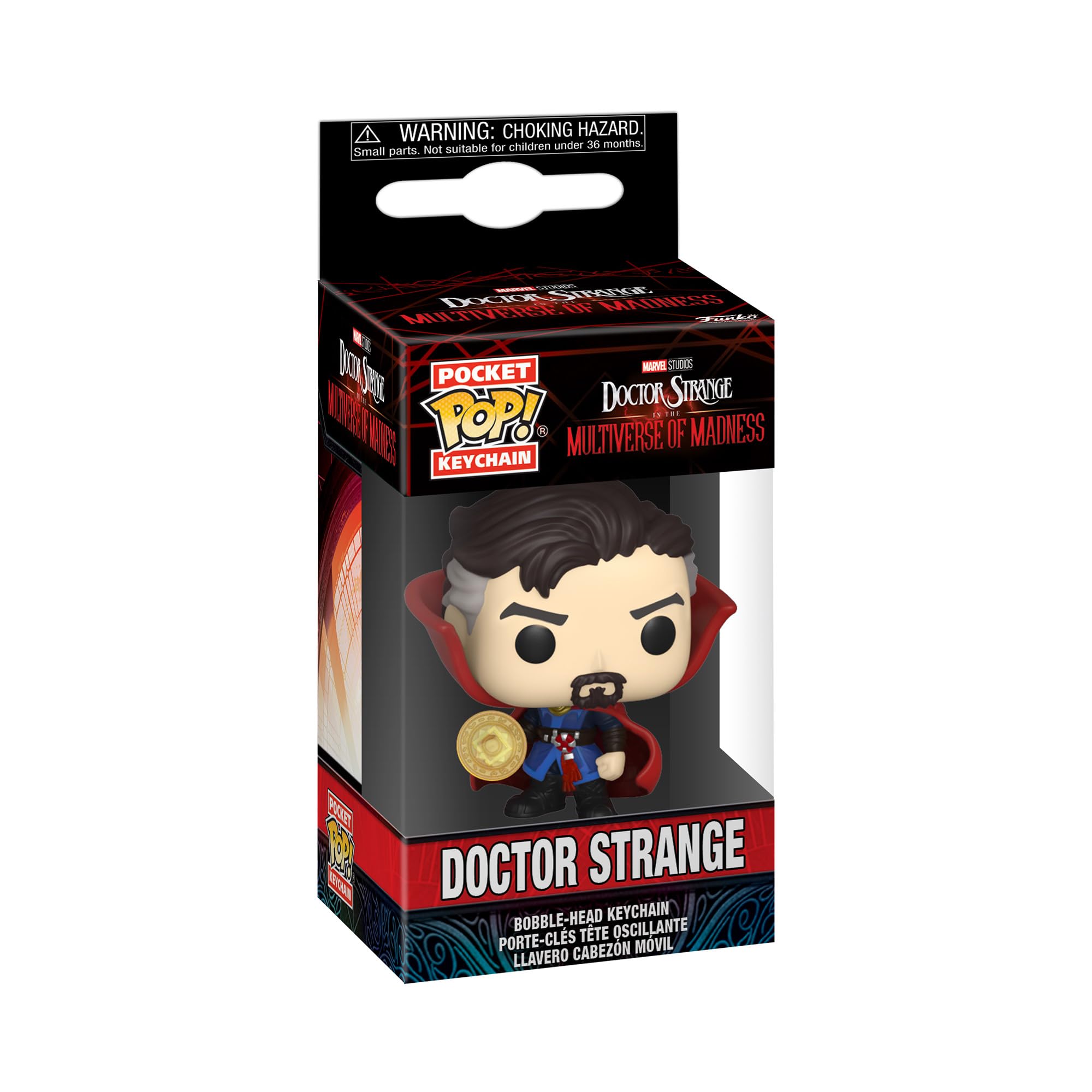 Funko Pop! Keychain: Doctor Strange (Multiverse of Madness) – 4-Inch Vinyl Collectible