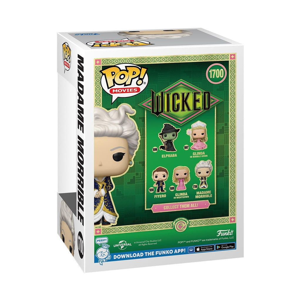 Funko Pop! Madame Morrible – Wicked Wiz Vinyl Figure for Collectors and Fans