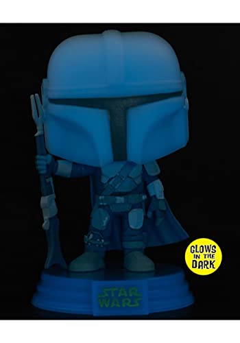 Funko Pop! Mandalorian Hologram (Glow in the Dark) Exclusive - Star Wars Bobblehead