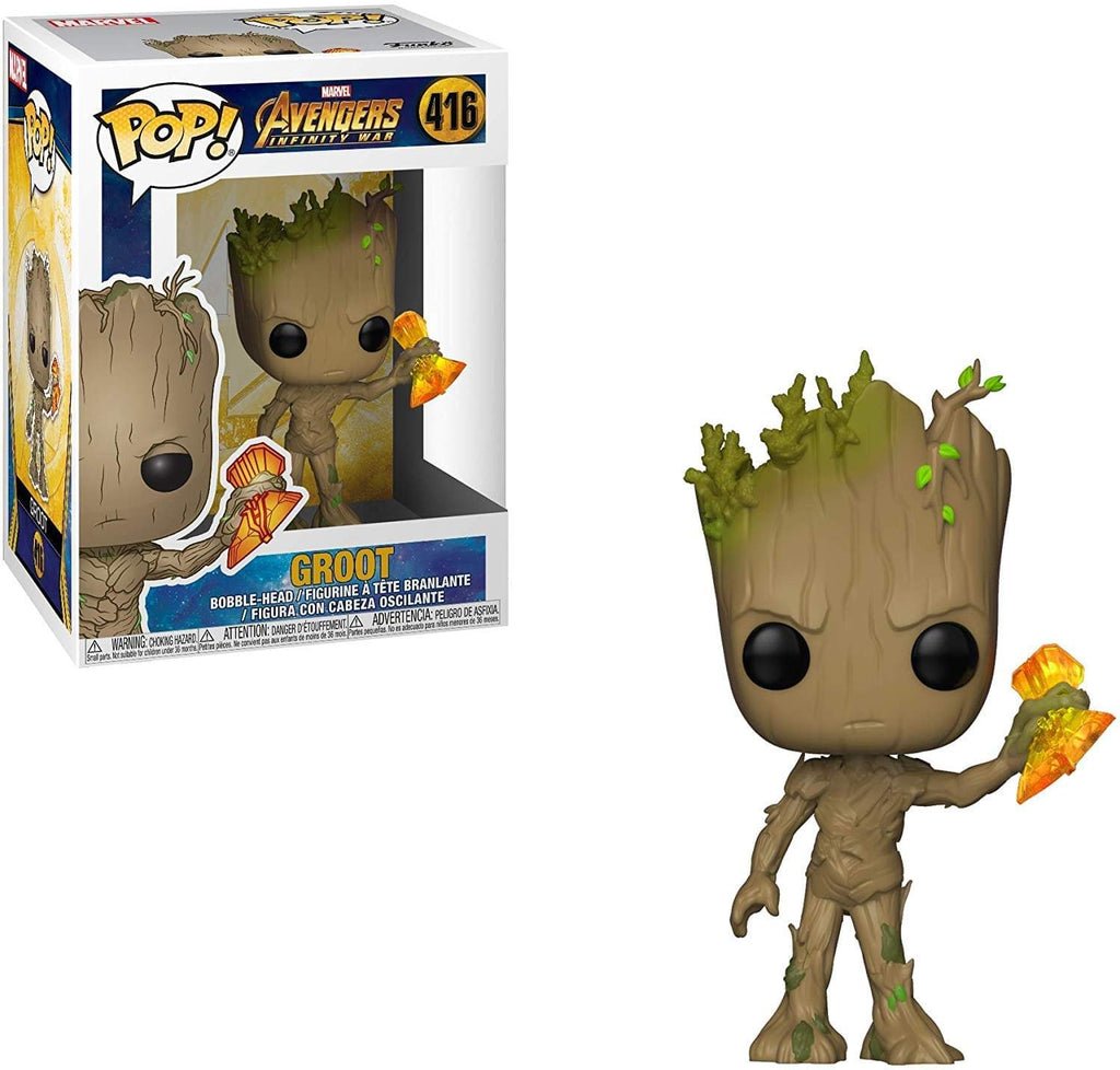 Funko POP! Marvel: Groot with Stormbreaker - Avengers Infinity War Collectible Vinyl Figure