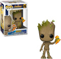 Funko POP! Marvel: Groot with Stormbreaker - Avengers Infinity War Collectible Vinyl Figure