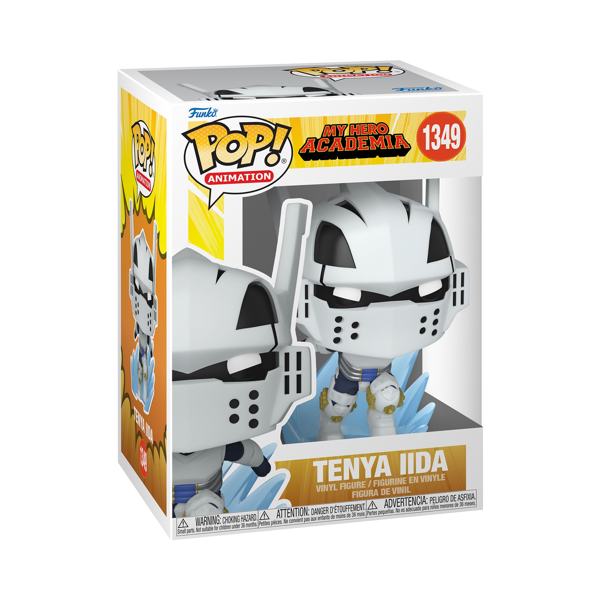 Funko Pop! My Hero Academia: Tenya Iida (Ingenium) – Recipro Burst Vinyl Figure, 3.85 Inches