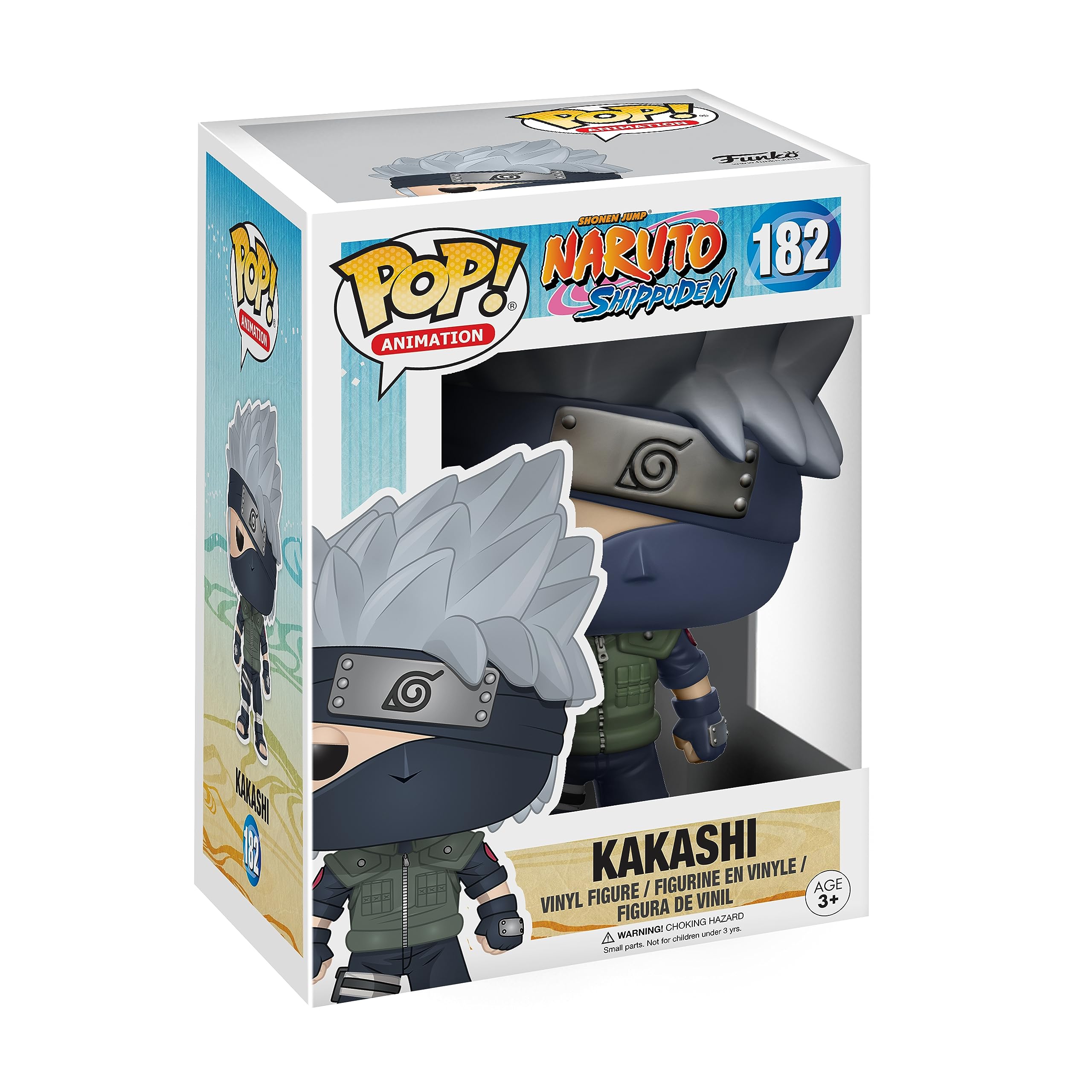 Funko Pop! Naruto Shippuden Kakashi Vinyl Figure - 3 ¾-Inch Collectible