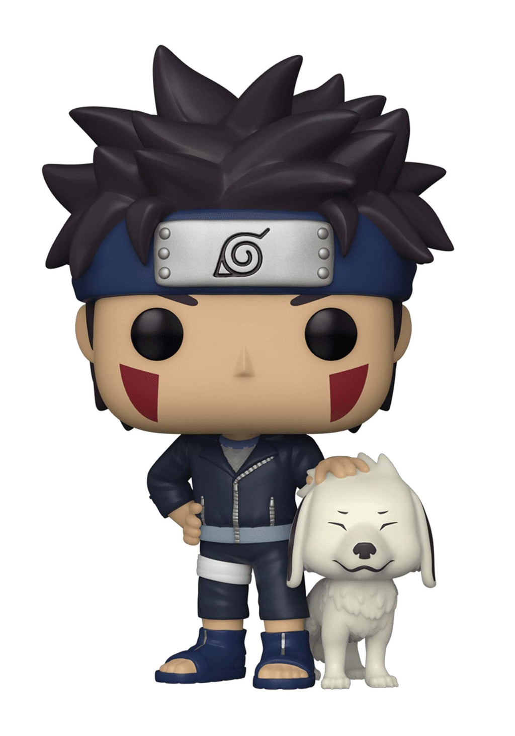 Funko Pop! Naruto Shippuden: Kiba with Akamaru Vinyl Collectible (4.80 in)