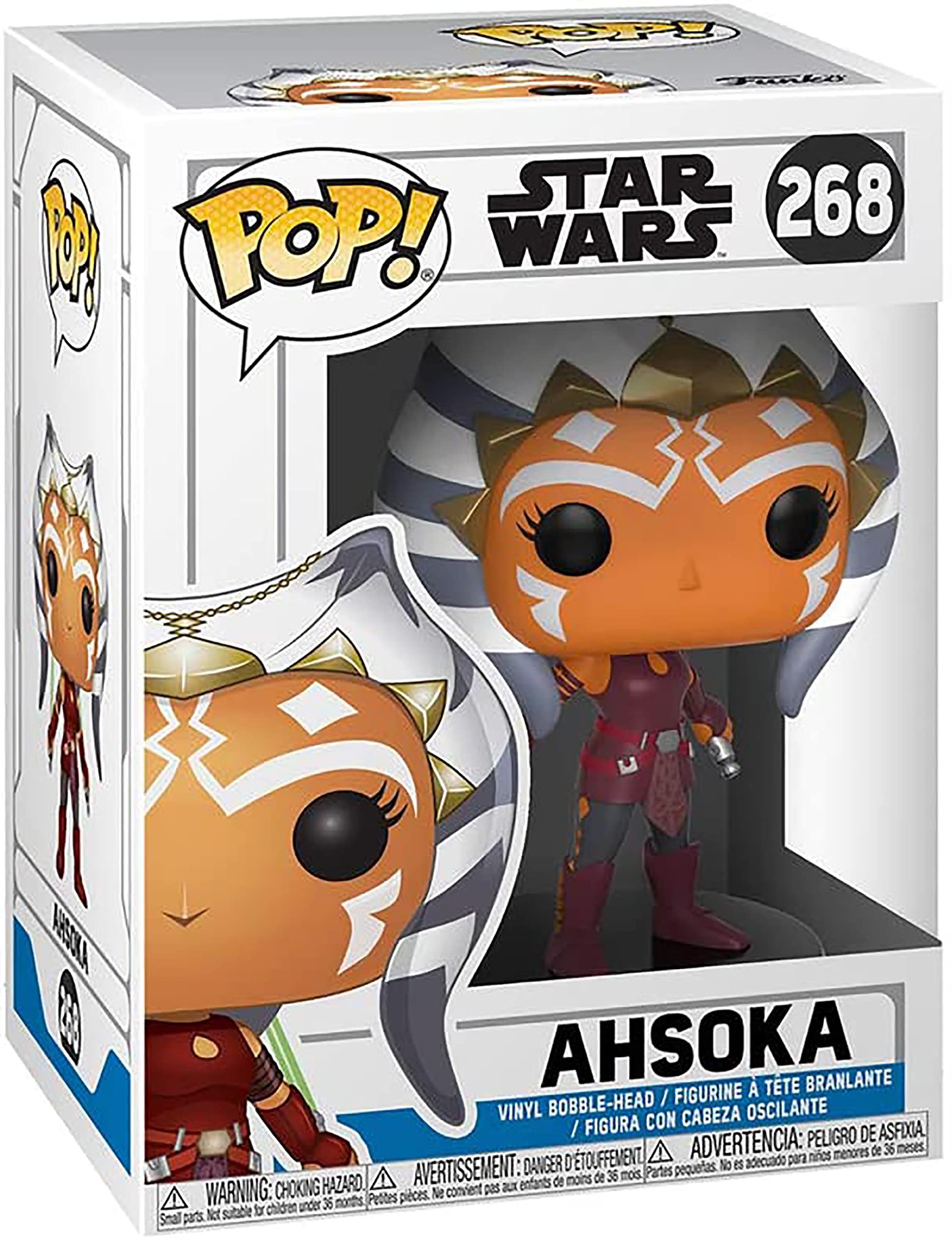 Funko Pop! Star Wars Ahsoka Tano Vinyl Figure - Clone Wars Collectible 3.75-Inch