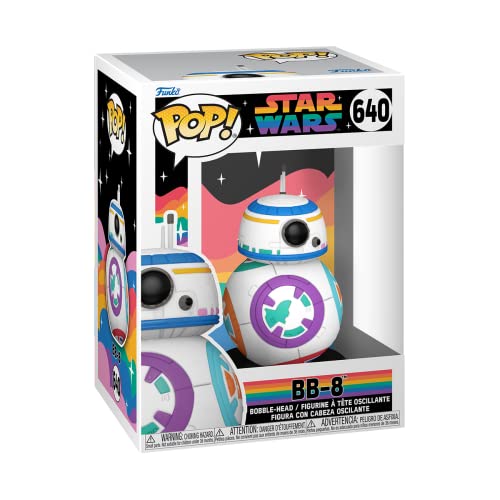 Funko Pop! Star Wars BB-8 Pride 2023 Vinyl Figure – 3.75-Inch Collectible