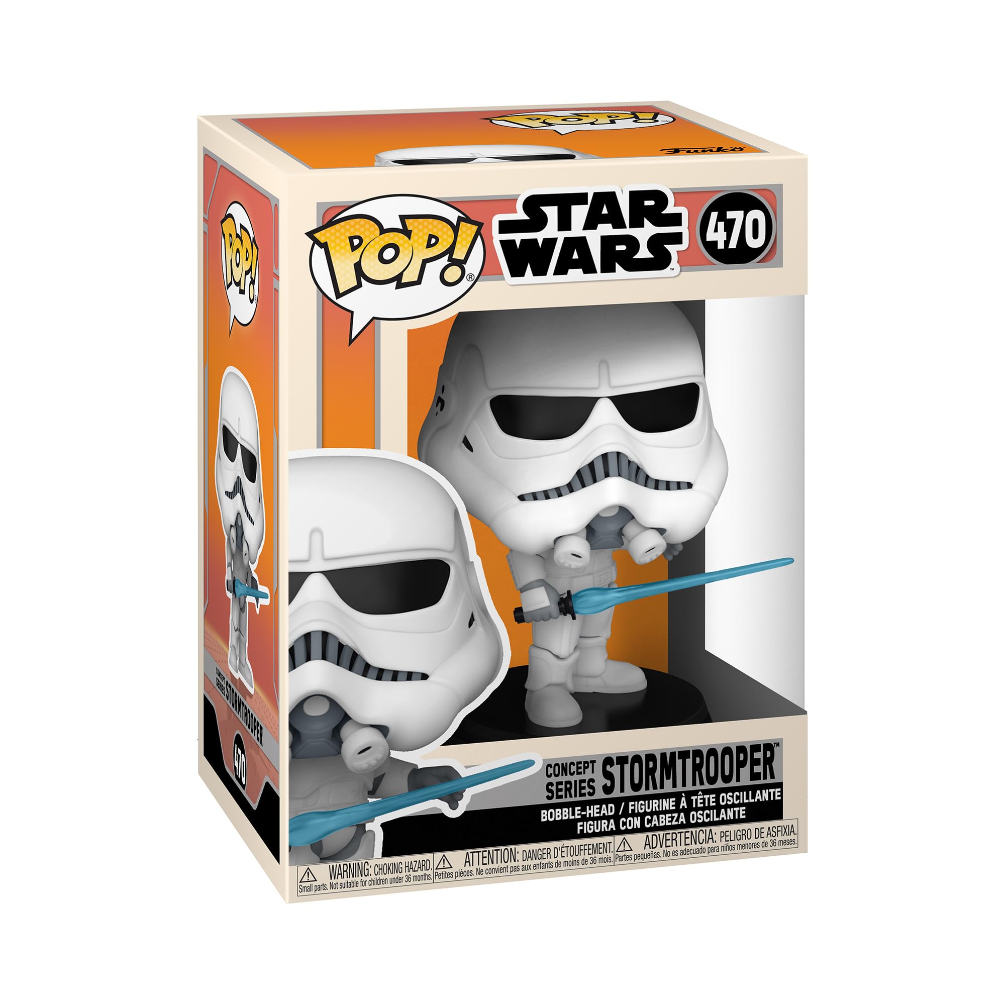 Funko POP! Star Wars Concept Series Stormtrooper Vinyl Figure, 3 3/4-Inch Collectible