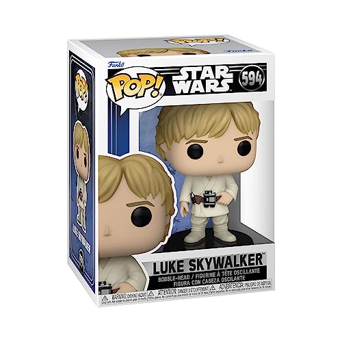Funko Pop Star Wars: Luke Skywalker (New Classics) Vinyl Bobblehead – Collectible Figure 4.4 Inches